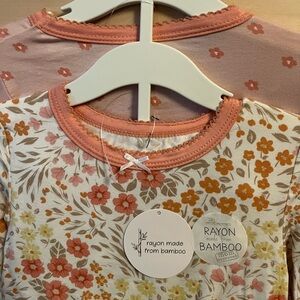 Milkberry NWT Set of 2 PC Bamboo Pajamas Loungewear 18 months sensitive skin